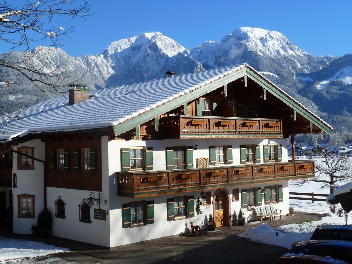 Gaestehaus Almblick Schonau am Konigssee Bagian luar foto